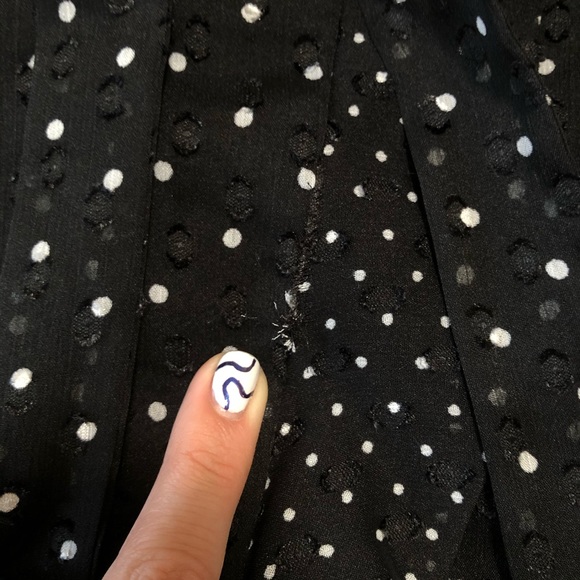 Oasis Polkadot Midi Wrap Skirt With Ruffle - Picture 2 of 8